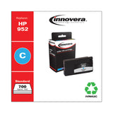 Innovera® Remanufactured Cyan Ink, Replacement for 952 (L0S49AN), 700 Page-Yield (IVR952C) Each