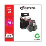 Innovera® Remanufactured Magenta Ink, Replacement for 02 (C8772WN), 370 Page-Yield (IVR72WN) Each