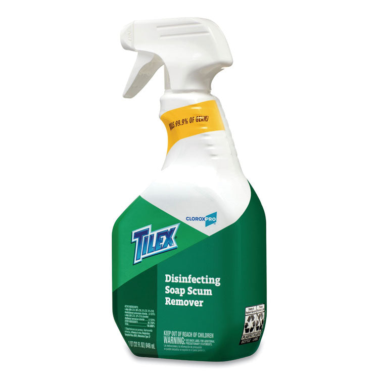 Tilex® Soap Scum Remover and Disinfectant, 32 oz Smart Tube Spray, 9/Carton (CLO35604CT)