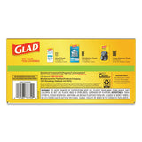 Glad® OdorShield Tall Kitchen Drawstring Bags, 13 gal, 0.95 mil, 24" x 27.38", White, 80 Bags/Box, 3 Boxes/Carton (CLO78900) Case of 240