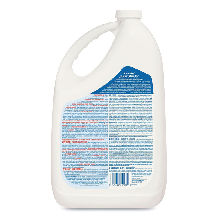 Clorox® Clorox Pro Clorox Clean-up, Fresh Scent, 128 oz Refill Bottle, 4/Carton (CLO35420CT)