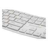 Kensington® Pro Fit Ergo Wireless Keyboard, 18.98 x 9.92 x 1.5, Gray (KMW75402) Each