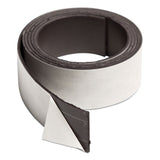 U Brands Magnetic Adhesive Tape Roll, 1" x 4 ft, Black (UBRFM2020) 1 Roll