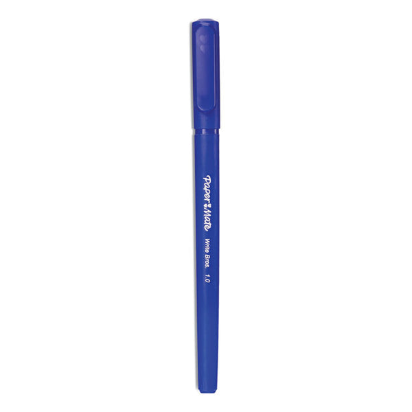 Paper Mate® Write Bros. Ballpoint Pen Value Pack, Stick, Medium 1 mm, Blue Ink, Blue Barrel, 60/Pack (PAP4621501C)
