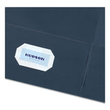 Avery® Two-Pocket Folder, 40-Sheet Capacity, 11 x 8.5, Dark Blue, 25/Box (AVE47985)