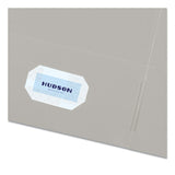 Avery® Two-Pocket Folder, 40-Sheet Capacity, 11 x 8.5, Gray, 25/Box (AVE47990) 1 Pack of 25