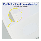 Avery® Two-Pocket Folder, 40-Sheet Capacity, 11 x 8.5, White, 25/Box (AVE47991)