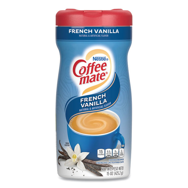 Coffee mate® French Vanilla Creamer Powder, 15oz Plastic Bottle (NES35775)