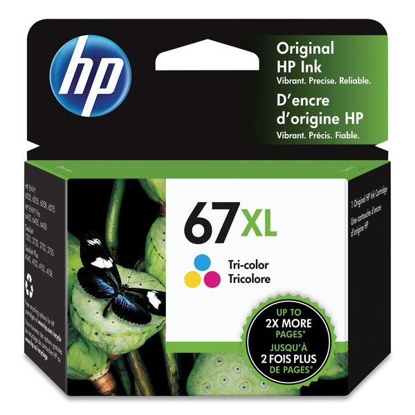 HP HP 67XL, (3YM58AN) High-Yield Tri-Color Original Ink Cartridge (HEW3YM58AN)