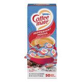 Coffee mate® Liquid Coffee Creamer, Peppermint Mocha, 0.38 oz Mini Cups, 50/Box (NES76060)