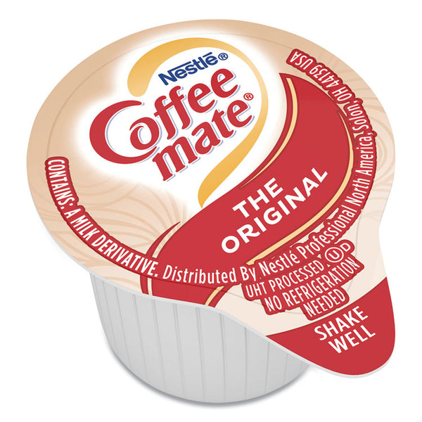 Coffee mate® Liquid Coffee Creamer, Original, 0.38 oz Mini Cups, 360/Carton (NES35010)