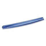 Fellowes® Gel Crystals Keyboard Wrist Rest, 18.5 x 2.25, Blue (FEL91137) Each