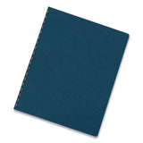 Fellowes® Executive Leather-Like Presentation Cover, Navy, 11.25 x 8.75, Unpunched, 50/Pack (FEL52145)