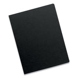 Fellowes® Futura Presentation Covers for Binding Systems, Opaque Black, 11.25 x 8.75, Unpunched, 25/Pack (FEL5224701) 1 Case of 25