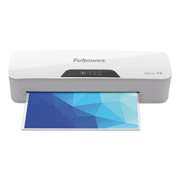 Fellowes® Halo Laminator, Two Rollers, 9.5" Max Document Width, 5 mil Max Document Thickness (FEL5753001)