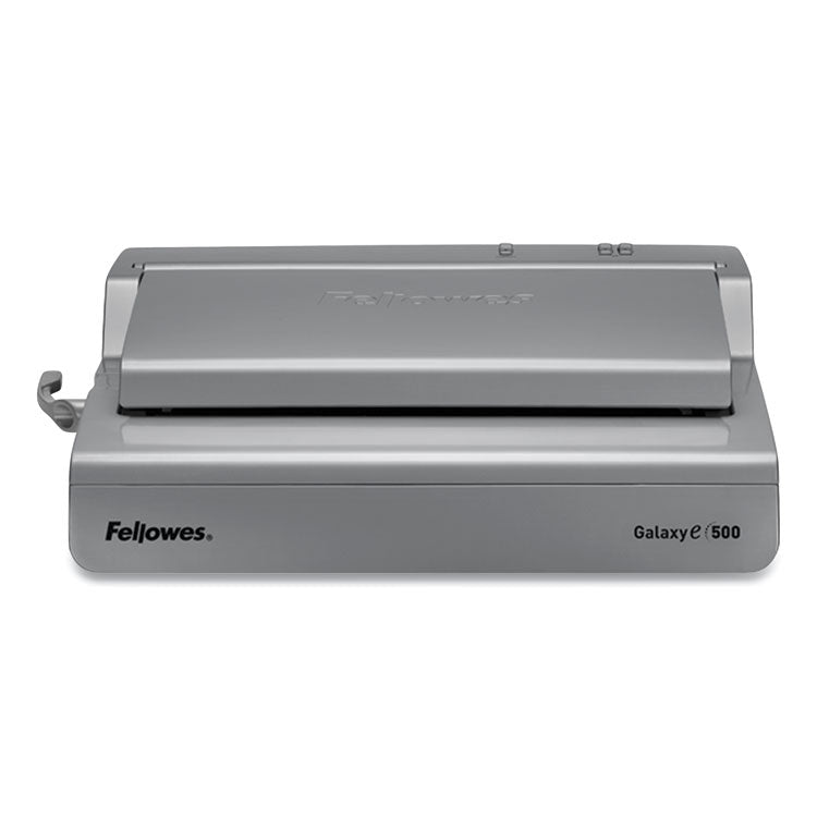 Fellowes® Galaxy 500 Electric Comb Binding System, 500 Sheets, 19.63 x 17.75 x 6.5, Gray (FEL5218301)