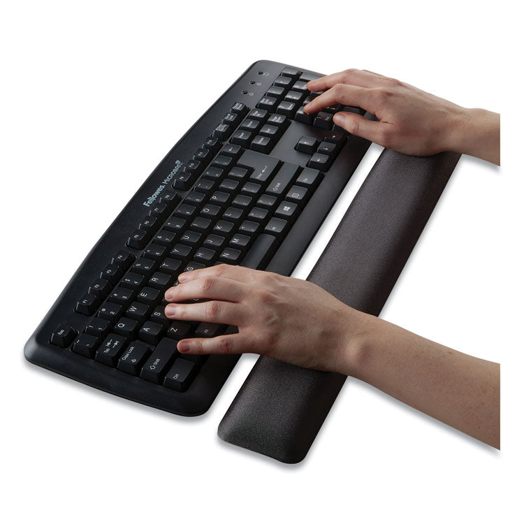 Fellowes® Gel Keyboard Wrist Rest, 18.5 x 2.75, Graphite (FEL91737)