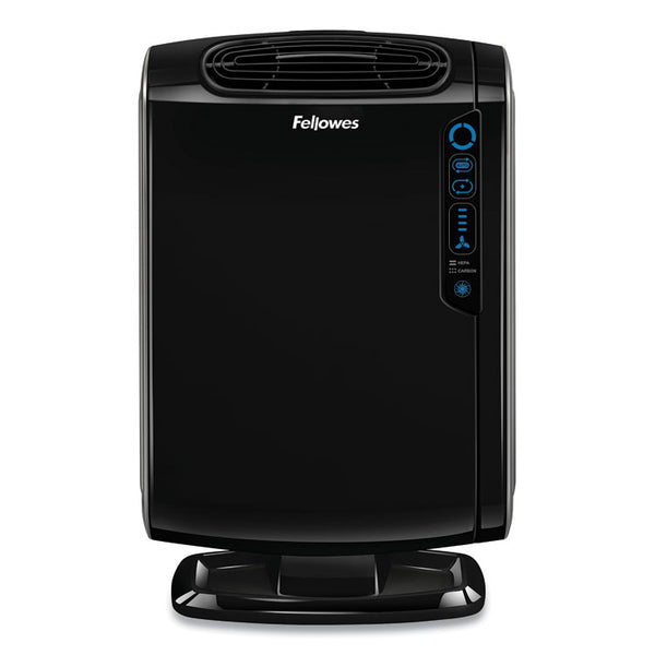 Fellowes® HEPA and Carbon Filtration Air Purifiers, 200 to 400 sq ft Room Capacity, Black (FEL9286101)