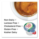 Coffee mate® Liquid Coffee Creamer, Sugar Free French Vanilla, 0.38 oz Mini Cups, 50/Box (NES91757)