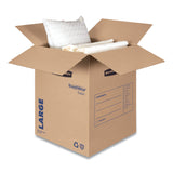 Bankers Box® SmoothMove Basic Moving Boxes, Regular Slotted Container (RSC), Large, 18" x 18" x 24", Brown/Blue, 15/Carton (FEL7714001) Case of 15