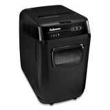 Fellowes® AutoMax 200M Auto Feed Micro-Cut Shredder, 200 Auto/10 Manual Sheet Capacity (FEL4656201)