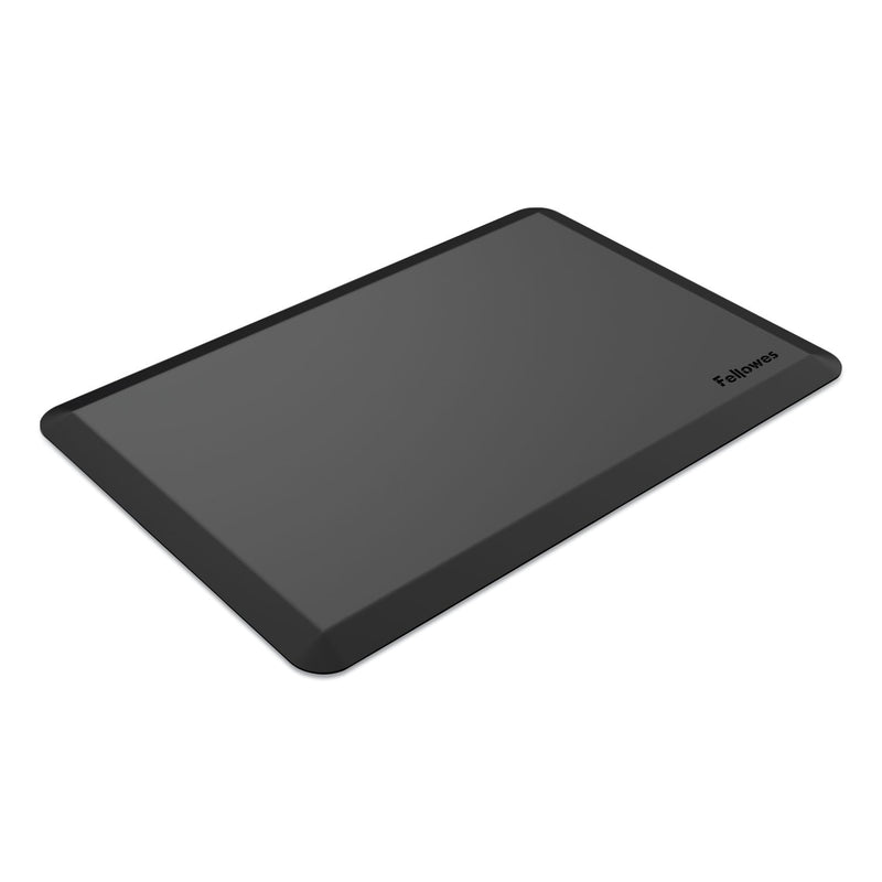 Fellowes® Anti-Fatigue Wellness Mat, Beveled Edge, Rectangle, 35.44 x 23.56, Black (FEL8707001)