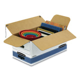 Bankers Box® STOR/FILE Medium-Duty Strength Storage Boxes, Letter Files, 12" x 24.13" x 10.25", White, 20/Carton (FEL0070409) Case of 20