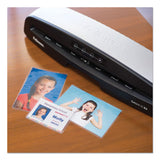 Fellowes® Laminating Pouches, 5 mil, 3.88" x 2.63", Gloss Clear, 100/Pack (FEL52015)