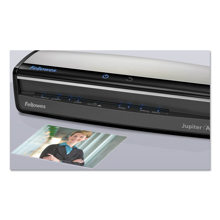 Fellowes® Laminating Pouches, 3 mil, 4.5" x 6.25", Gloss Clear, 25/Pack (FEL5208301)