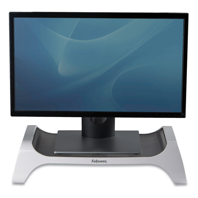 Fellowes® I-Spire Series Monitor Lift, 20" x 8.88" x 4.88", White/Gray, Supports 25 lbs (FEL9311101)