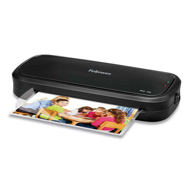 Fellowes® M5-95 Laminator, 9.5" Max Document Width, 5 mil Max Document Thickness (FEL5737601)