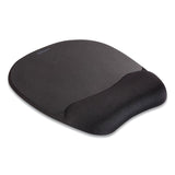 Fellowes® Memory Foam Mouse Pad with Wrist Rest, 7.93 x 9.25, Black (FEL9176501)