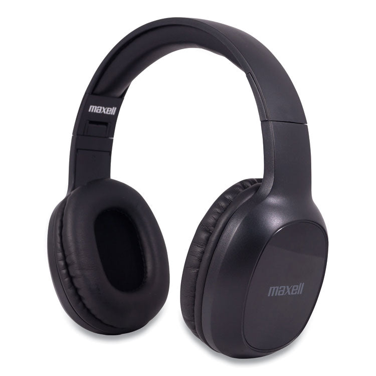 Maxell® Bass 13 Wireless Headphone with Mic, Black (MAX199793) Each