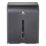 Georgia Pacific® Professional Dispenser for Combi-fold C-Fold/Multifold/BigFold Towels, 12.3 x 6 x 15.5, Black (GPC56650A)