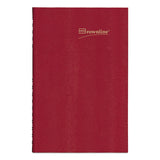 Brownline® CoilPro Daily Planner, 10 x 7.88, Red Cover, 12-Month (Jan to Dec): 2024 (REDC550CRED)