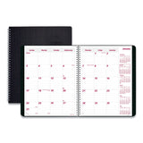 Brownline® DuraFlex 14-Month Planner, 8.88 x 7.13, Black Cover, 14-Month (Dec to Jan): 2023 to 2025 (REDCB1200VBLK)