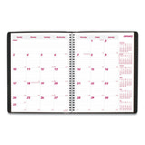 Brownline® Essential Collection 14-Month Ruled Monthly Planner, 11 x 8.5, Black Cover, 14-Month (Dec to Jan): 2023 to 2025 (REDCB1262BLK)