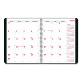 Brownline® DuraFlex 14-Month Planner, 11 x 8.5, Black Cover, 14-Month (Dec to Jan): 2023 to 2025 (REDCB1262VBLK)