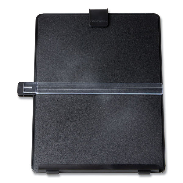 Fellowes® Non-Magnetic Letter-Size Desktop Copyholder, 125 Sheet Capacity, Plastic, Black (FEL21106)