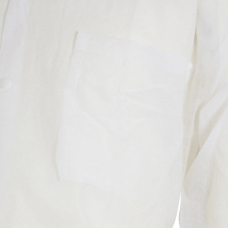 McKesson Lab Coat White Small / Medium Knee Length Spunbond Polypropylene Disposable (1207906_CS) 30/CS