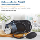 McKesson Brand Aneroid Sphygmomanometer Unit Pediatric Cuff Nylon Cuff 13 - 19.5 cm Pocket Aneroid (1067633_CS) 20/CS