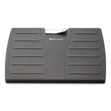 Fellowes® Adjustable Locking Footrest with Microban, 17.5w x 13.13d x 4.13 to 5.63h, Black/Silver (FEL8035001) Each