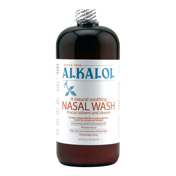 Alkalol® Mucus Solvent and Nasal Wash Liquid 16 oz. (257758_EA) 1/EA