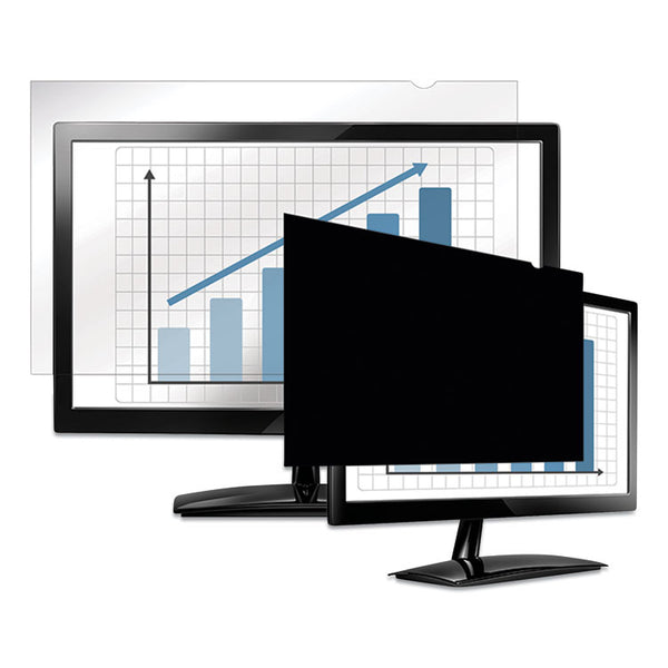 Fellowes® PrivaScreen Blackout Privacy Filter for 22" Widescreen Flat Panel Monitor, 16:10 Aspect Ratio (FEL4801501)