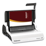 Fellowes® Pulsar Manual Comb Binding System, 300 Sheets, 18.13 x 15.38 x 5.13, White (FEL5006801) Each