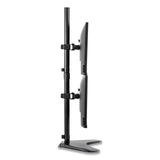 Fellowes® Professional Series Freestanding Dual Stacking Monitor Arm, For 32" Monitors, 15.3" x 35.5" x 11", Black, Supports 17 lb (FEL8044001) Each