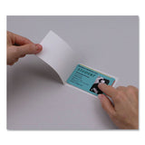 Fellowes Self-Adhesive Pouches, Bus Carc, 2-1/4" x 3-3/4", 5/PK, CL (FEL5220101) Pack of 5