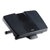 Fellowes® Ultimate Foot Support, HPS, 17.75w x 13.25d x 4 to 6.5h, Black/Gray (FEL8067001)