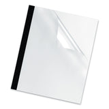 Fellowes® Thermal Binding System Presentation Covers, Clear, 2 to 15 Sheet Capacity, 11 x 8.5, Unpunched, 10/Pack (FEL5225301) 1 Pack of 10