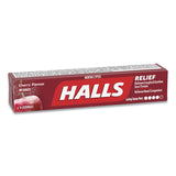 HALLS Mentho-Lyptus Cough and Sore Throat Lozenges, Cherry, 9/Pack, 20 Packs/Box (HLLAMC62476) Box of 20